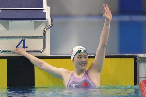 不负努力!叶诗文,金牌! 不负努力!叶诗文,金牌!