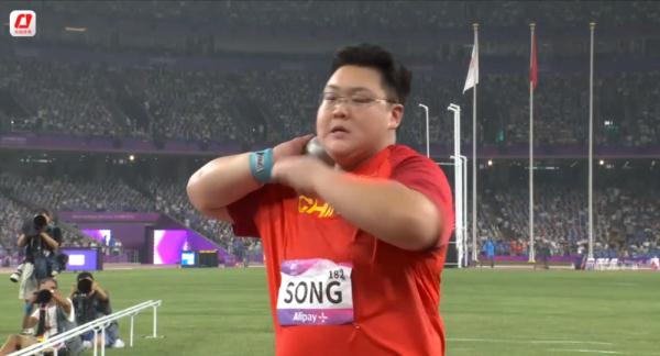 包揽金银！巩立姣、宋佳媛获得杭州亚运会女子铅球冠亚军