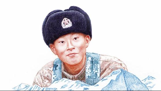 今天，他的墓碑前摆满了橘子……