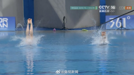 点赞祝贺！全红婵陈芋汐女双10米台金牌