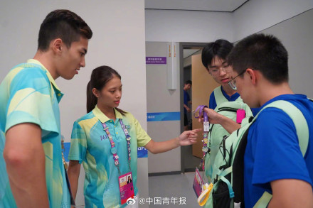杭州亚运会上的香港“小青荷”