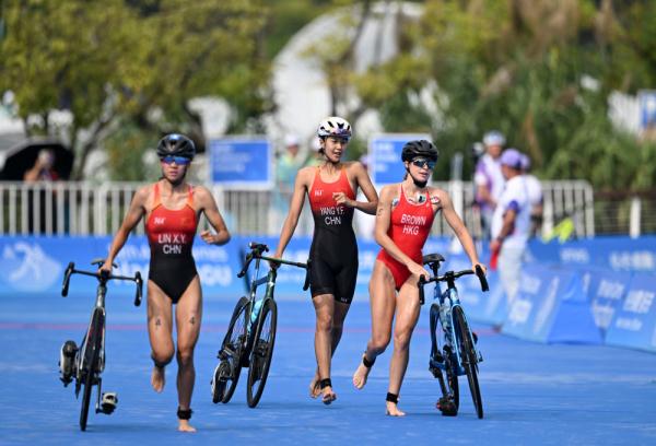 杭州亚运会丨铁人三项女子个人赛赛况 杭州亚运会丨铁人三项女子个人赛赛况