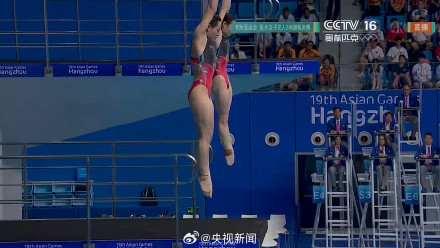 祝贺！陈艺文、昌雅妮3米板金牌