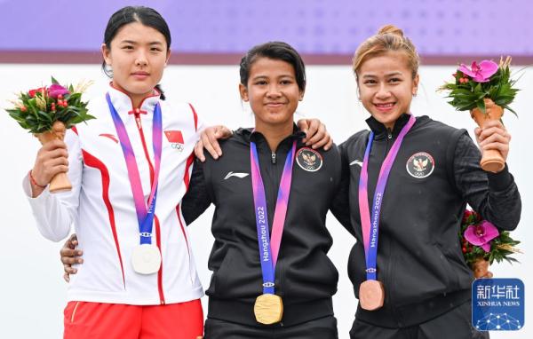 杭州亚运会丨顾权权获竞速小轮车女子竞速赛亚军 杭州亚运会丨顾权权获竞速小轮车女子竞速赛亚军