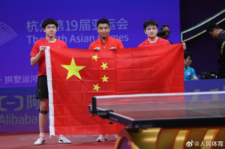 国乒第4金！樊振东王楚钦男双夺金