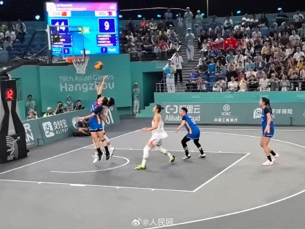 中国女子三人篮球卫冕亚运会冠军