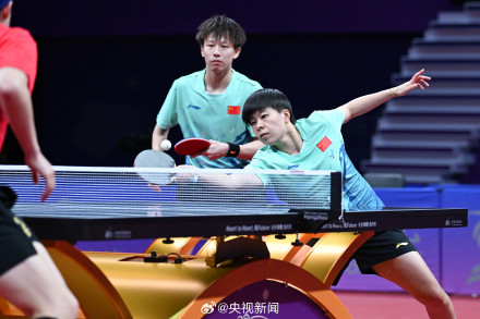 王楚钦孙颖莎混双金牌
