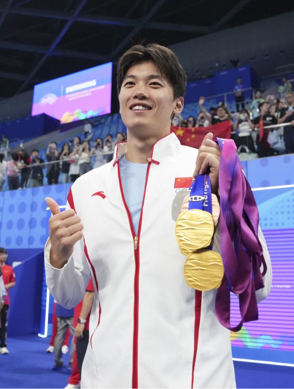 汪顺:第一次点燃火炬,我起了"鸡皮疙瘩"