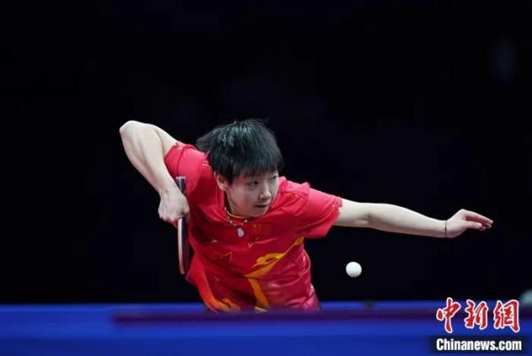 七连冠！孙颖莎摘金