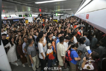 创历史新高！南昌地铁客流昨天“爆”了