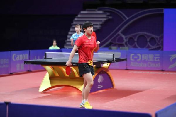 孙颖莎，女单冠军！