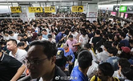创历史新高！南昌地铁客流昨天“爆”了