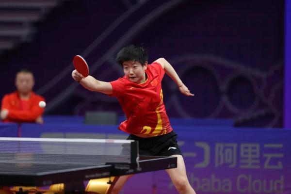 孙颖莎，女单冠军！