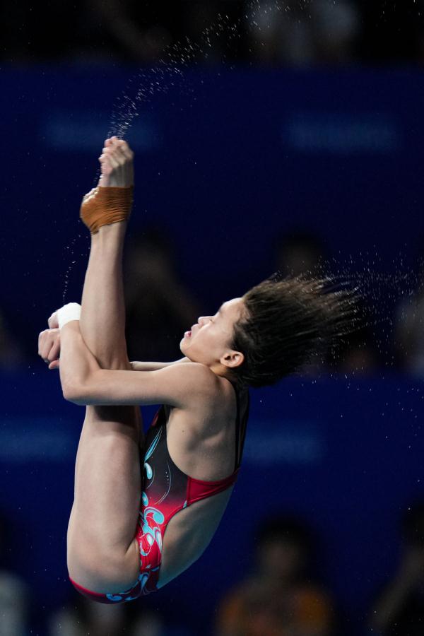杭州亚运会｜全红婵、陈芋汐夺得女子跳水10米台冠、亚军