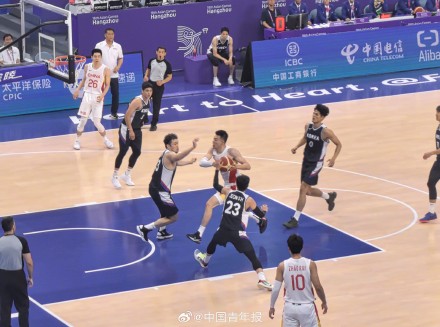 中国男篮胜韩国队晋级四强