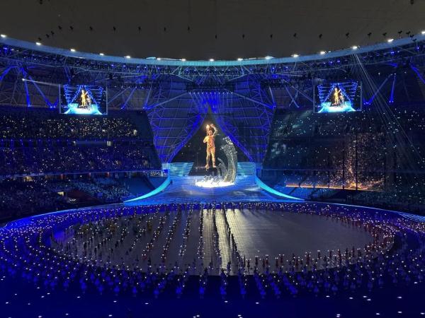 杭州亚运会，创造了一个新的吉尼斯世界纪录！