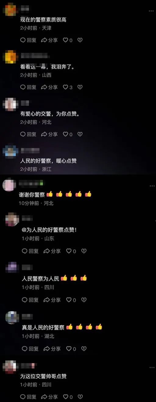 男子得知母亲去世崩溃大哭，交警这一举动让网友感动