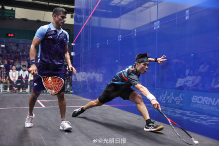 跟着亚运会了解体育项目——壁球