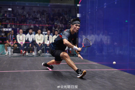 跟着亚运会了解体育项目——壁球