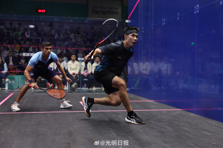 跟着亚运会了解体育项目——壁球