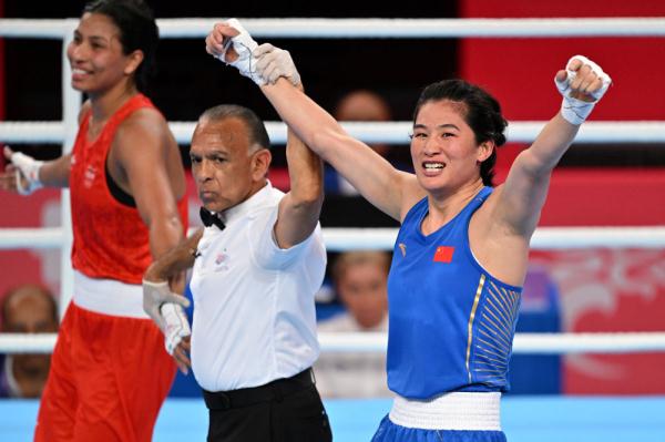 杭州亚运会|拳击女子75公斤级:李倩夺冠 杭州亚运会|拳击女子75公斤级:李倩夺冠