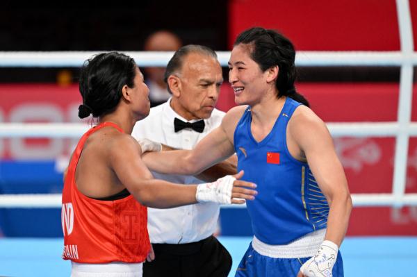 杭州亚运会|拳击女子75公斤级:李倩夺冠 杭州亚运会|拳击女子75公斤级:李倩夺冠