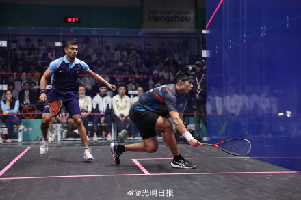 跟着亚运会了解体育项目——壁球