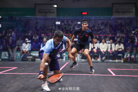 跟着亚运会了解体育项目——壁球