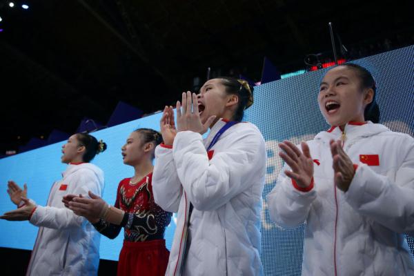 安特卫普体操世锦赛：中国队获得女子团体第四名