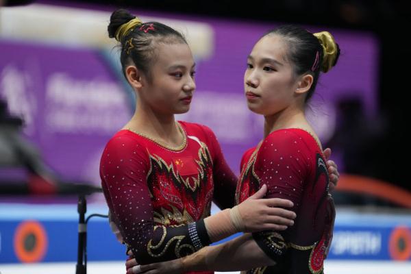 安特卫普体操世锦赛：中国队获得女子团体第四名