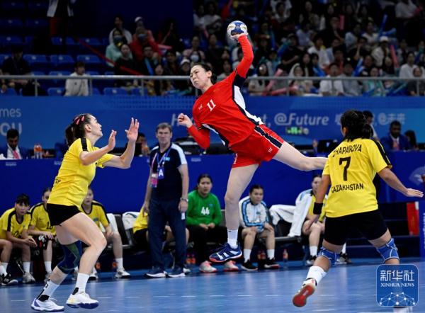 杭州亚运会｜中国队女子手球摘铜