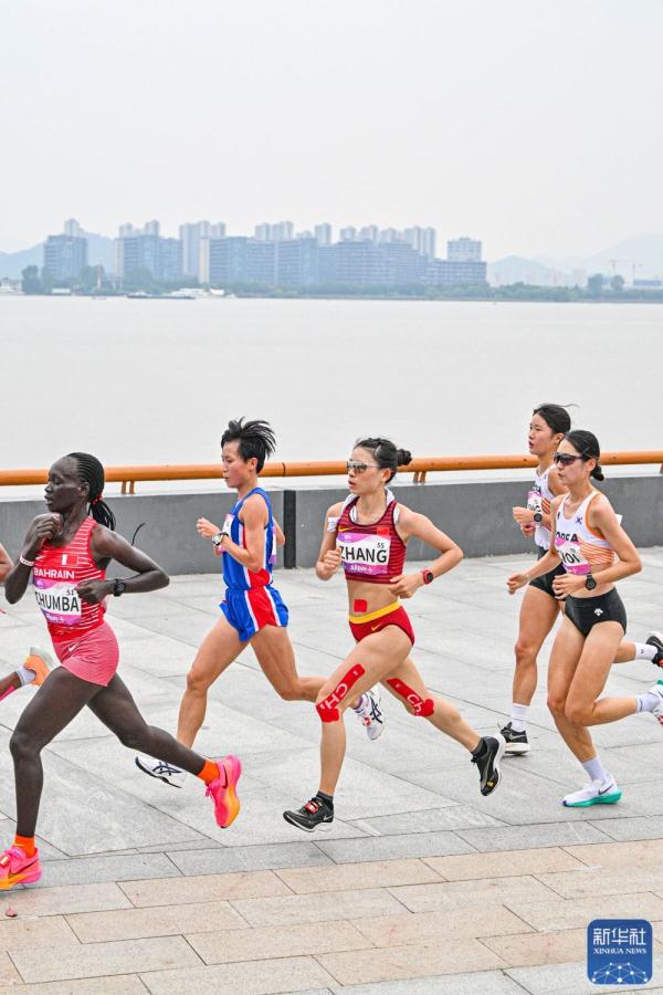 杭州亚运会|张德顺获女子马拉松亚军 杭州亚运会|张德顺获女子马拉松亚军