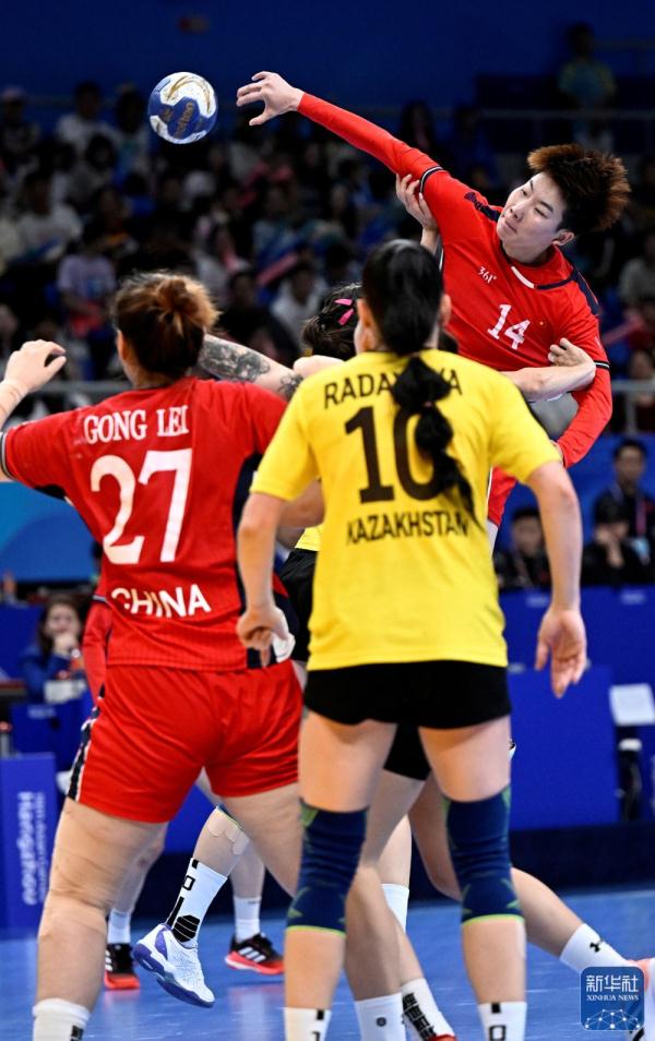 杭州亚运会｜中国队女子手球摘铜