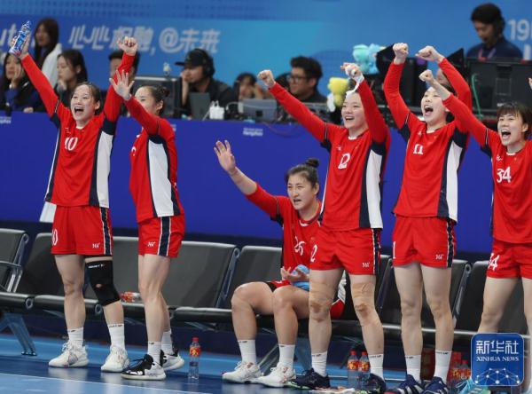 杭州亚运会｜中国队女子手球摘铜