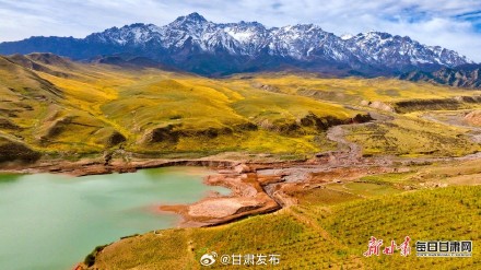 肃南马蹄乡的秋色太惊艳了！