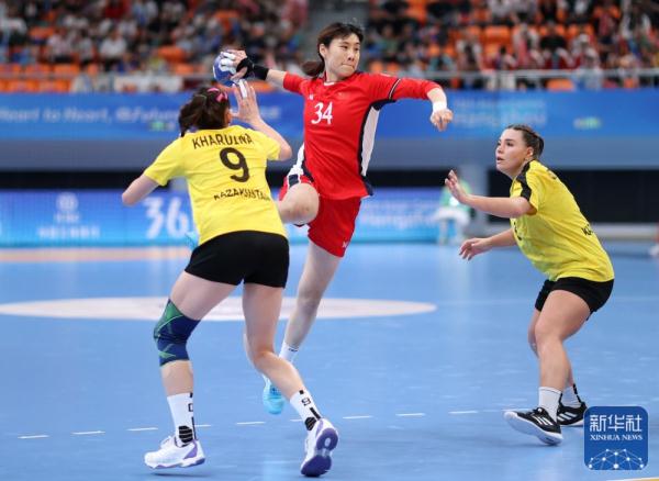 杭州亚运会｜中国队女子手球摘铜