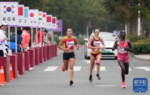 杭州亚运会|张德顺获女子马拉松亚军 杭州亚运会|张德顺获女子马拉松亚军