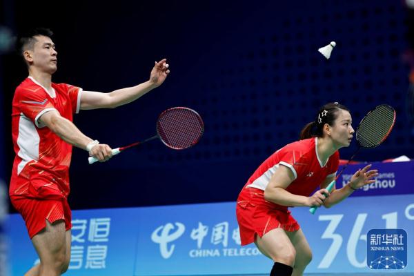 杭州亚运会|郑思维/黄雅琼晋级羽毛球混双决赛 杭州亚运会|郑思维/黄雅琼晋级羽毛球混双决赛