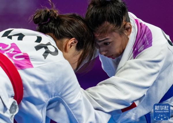 杭州亚运会｜柔术女子52公斤级：苗婕晋级决赛