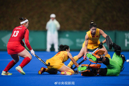 女子曲棍球中国队战胜韩国 女子曲棍球中国队战胜韩国