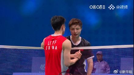 祝贺！李诗沣羽毛球男单夺金