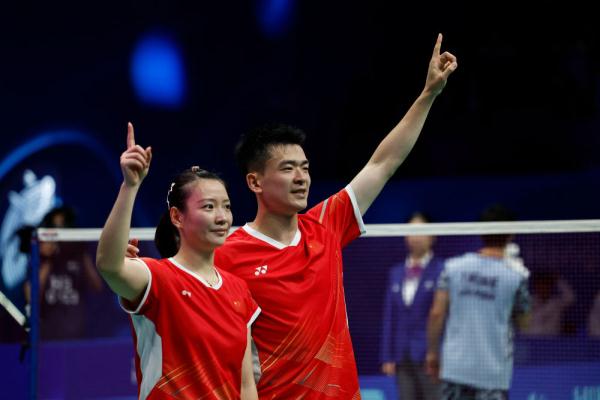 杭州亚运会｜郑思维/黄雅琼夺得羽毛球混双冠军