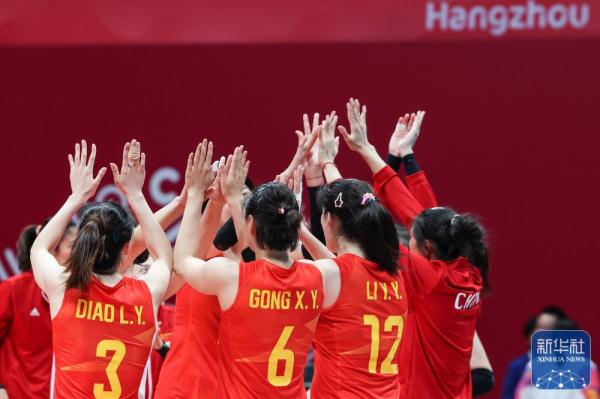 杭州亚运会｜中国队晋级女排决赛