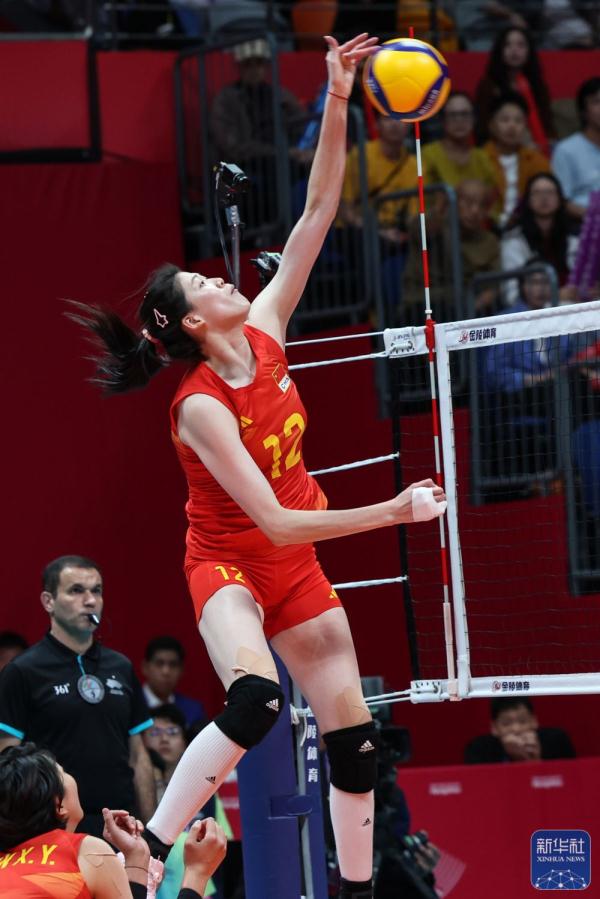 杭州亚运会｜中国队晋级女排决赛