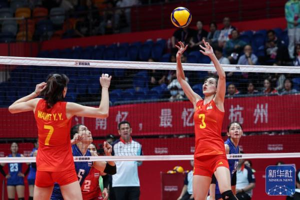 杭州亚运会｜中国队晋级女排决赛