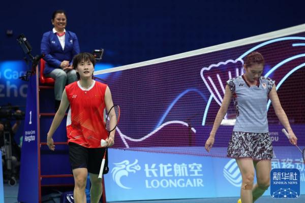 杭州亚运会|陈雨菲晋级羽毛球女单决赛 杭州亚运会|陈雨菲晋级羽毛球女单决赛