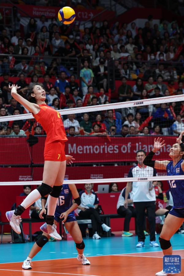杭州亚运会｜中国队晋级女排决赛