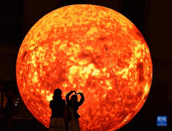 2023柏林灯光节开幕 2023柏林灯光节开幕