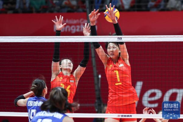 杭州亚运会｜中国队晋级女排决赛