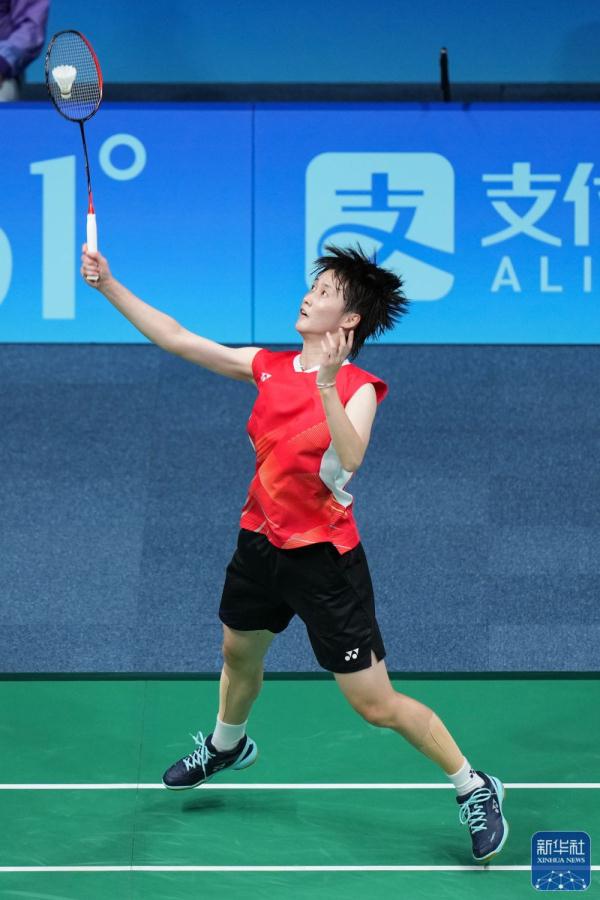 杭州亚运会|陈雨菲晋级羽毛球女单决赛 杭州亚运会|陈雨菲晋级羽毛球女单决赛